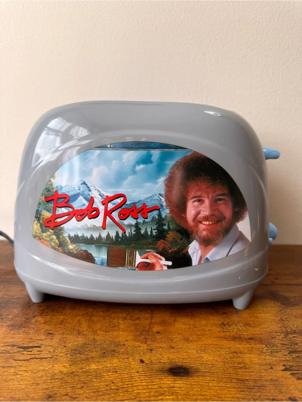 Bob Ross Toaster - Toasts Bob's Iconic Face Onto Your Toast NEW Unused No Box